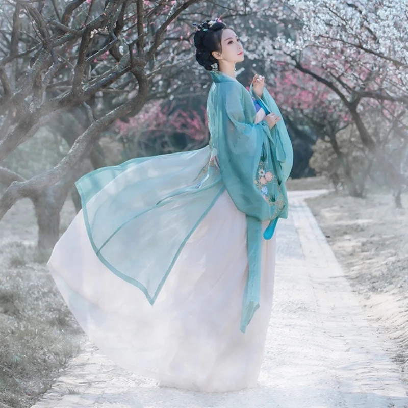 Женский костюм для сцены Hanfu феи праздничная одежда выступлений косплея BL2043 2019| |