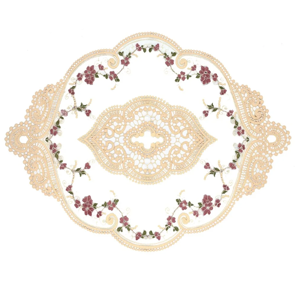 Кружевные коврики для стола подставка под столовую посуду аксессуары украшения