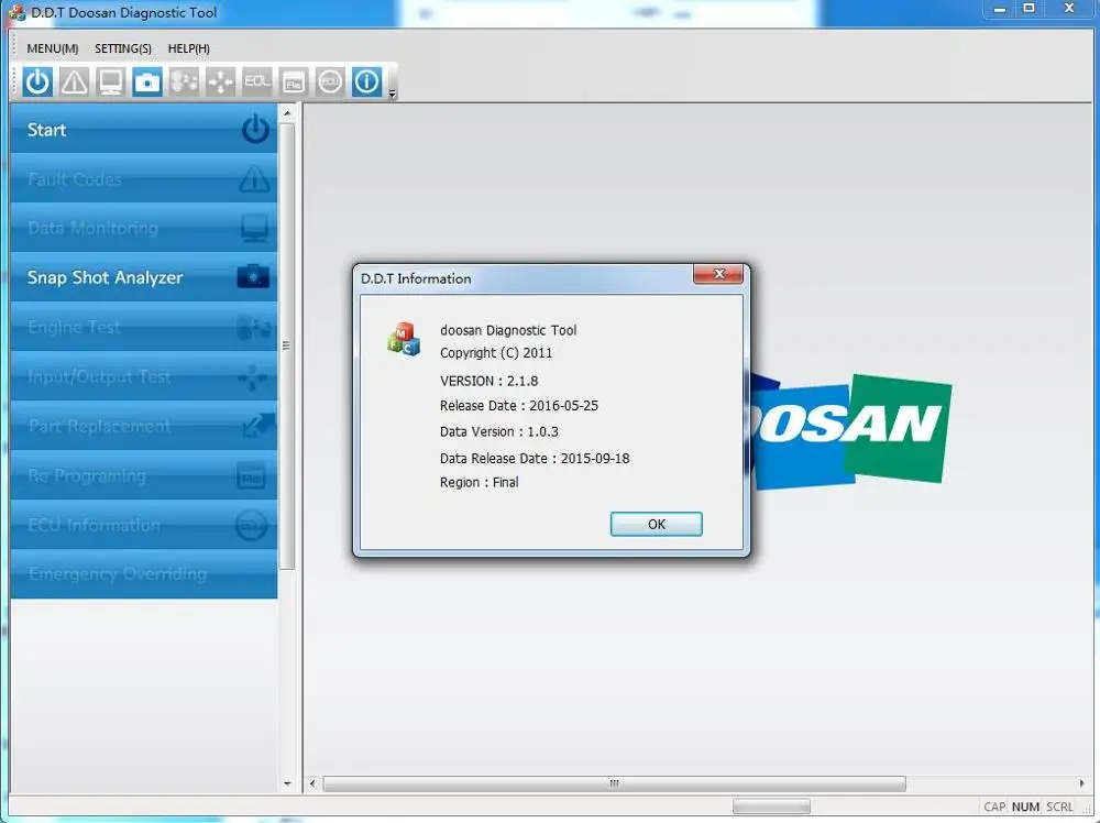 Doosan диагностический инструмент DDT SCR + DPF G2 SCAN DCU ECU посылка разблокированный