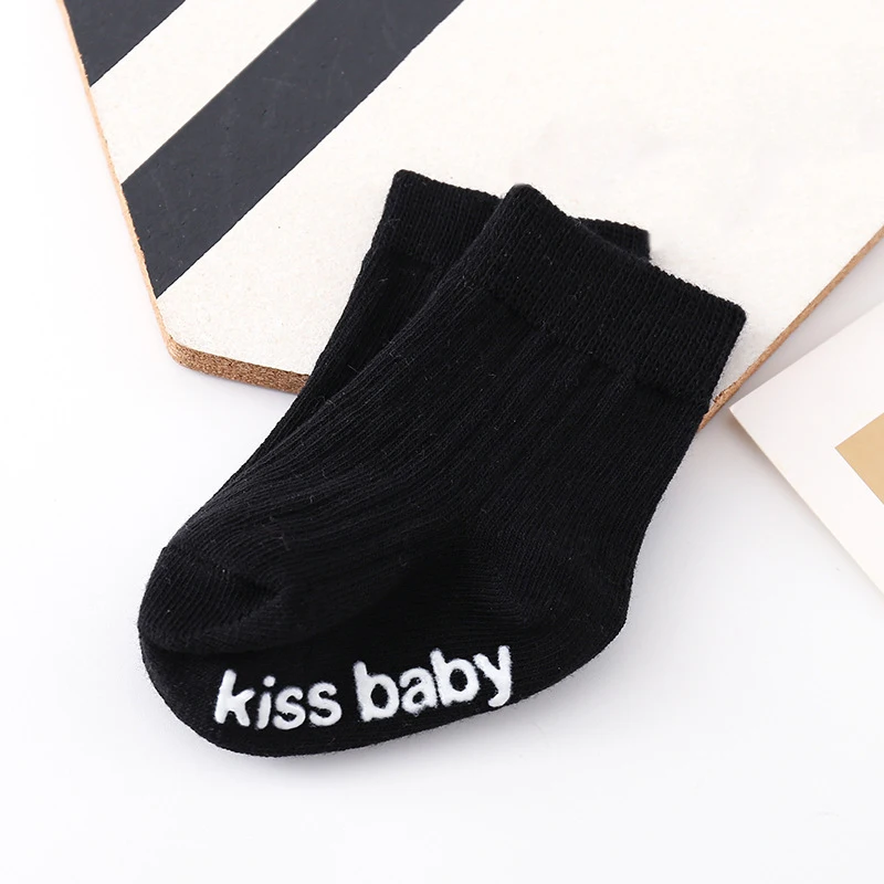 Короткие носки для новорожденных Вязаные толстые носки-башмачки маленьких