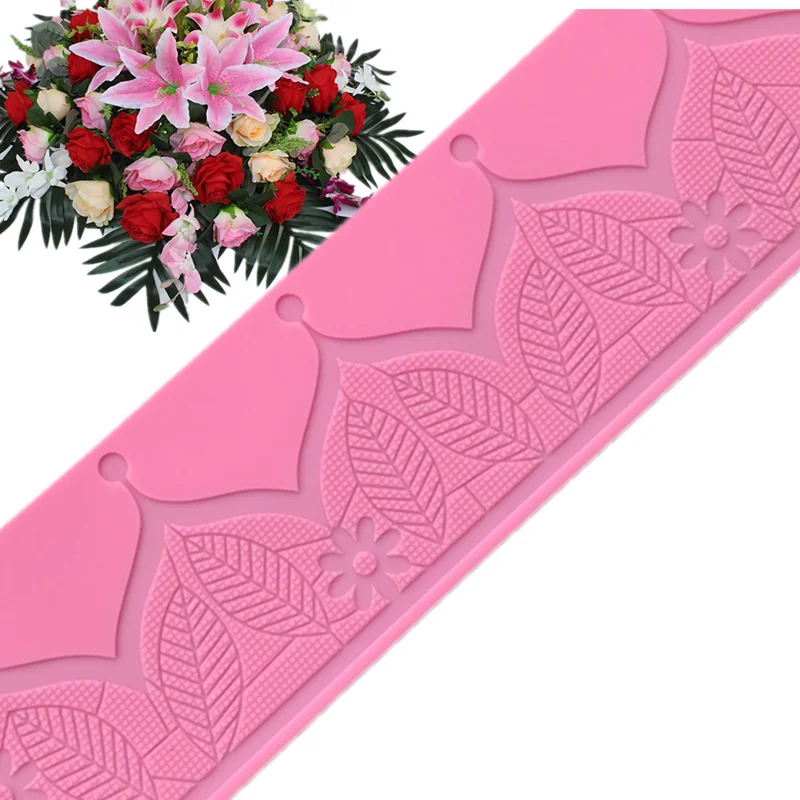 Кружевная силиконовая форма для выпечки KLM инструменты изготовления цветов