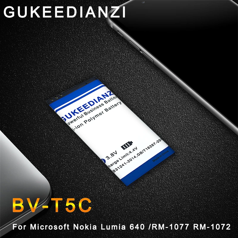 GUKEEDIANZI 100% новый BV-T5C сотовый телефон литий-ионная аккумуляторная батарея 2500 мАч