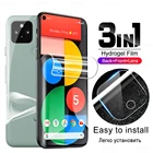 3in 1 Гидрогелевая пленка для задней панели экрана для Google Pixel 5 5A 5G 4A 4G Pixel6 6 Pro Pixel6pro Pixel5 Pixel5a 4 A Pixel4a Защита камеры не защитное стекло