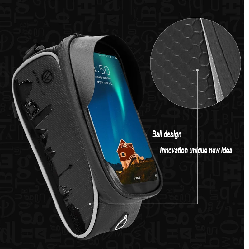 Велосипедная сумка непромокаемая велосипедная рамка Передняя верхняя труба 6 0