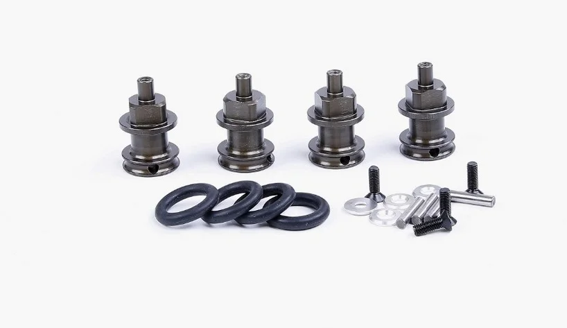 

CNC Hex Hub set (hard oxygen) For 1/5 losi 5vie-T SLT BAJA 4WD rc car parts