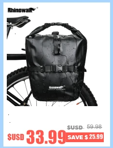 Rhinowalk многофункциональный держатель на руль сумка 5л большая емкость MTB дорожный велосипед Передняя труба сумка Велоспорт сумка через плечо с водонепроницаемым чехлом