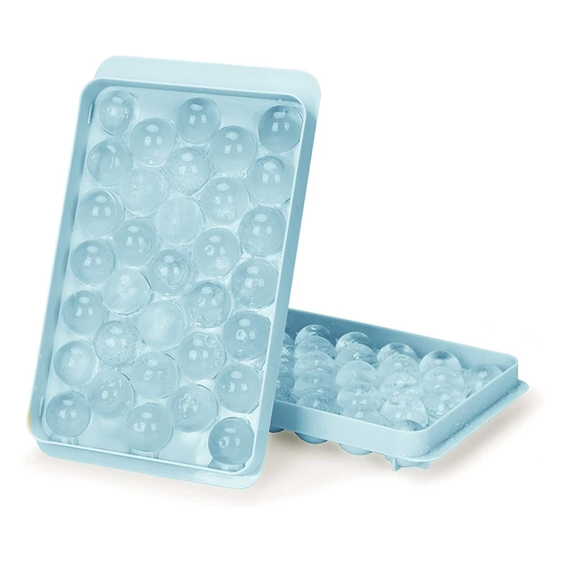 

Round Ice Square Mold,Ice Ball Maker Mold for Freezer,Mini Circle Ice Square Tray Making Sphere Ice Chilling Cocktail