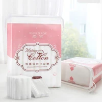 222pcs disposable makeup cotton wipes soft makeup remover pads facial cleansing paper make up tool cosmetic cotton pad tslm1