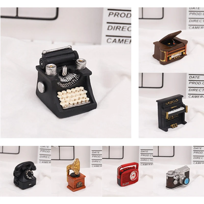 Мини-радиоприемник в ретро-стиле с камерами и телефоном | Дом сад