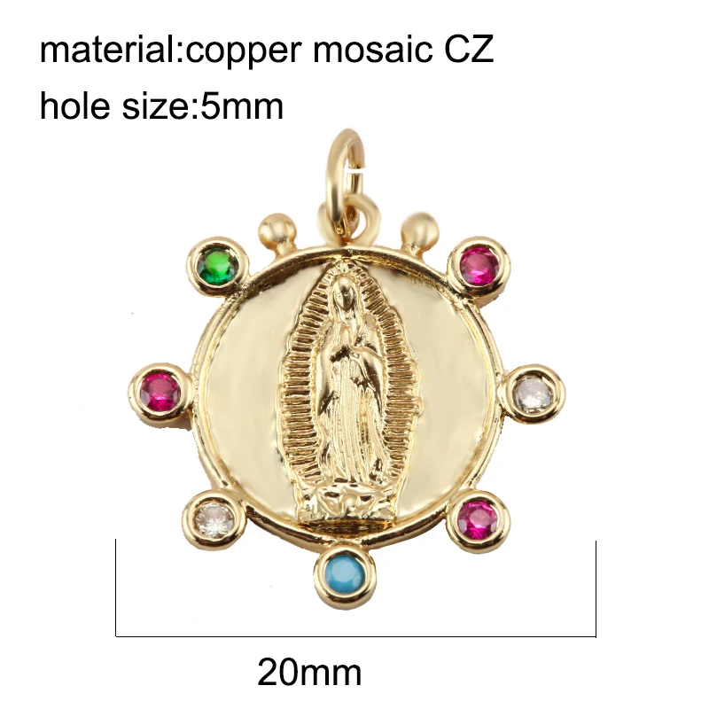 Подвески для изготовления ювелирных изделий золотистые в виде священсветильник