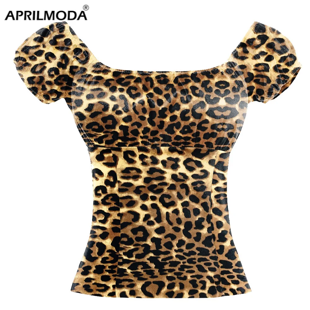 Ретро винтажная рубашка топы 50s женская одежда летняя красная белая черная