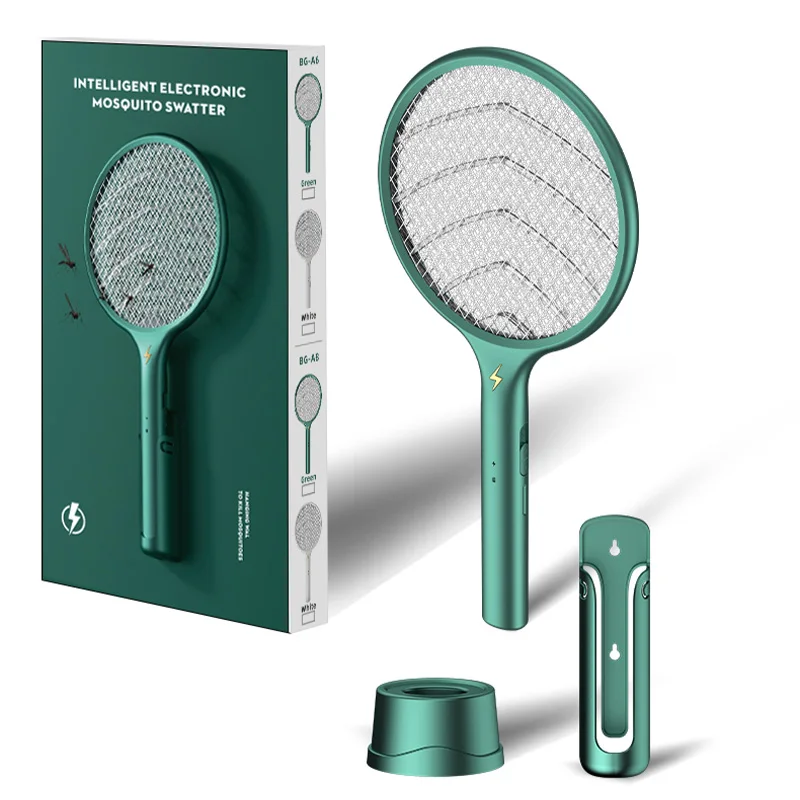 

LED Efficiently Mosquito Killer Lamp Electric Bug Zapper USB Rechargeable Summer Fly Swatter Trap Flies Insect Anti Mosquito 1pc