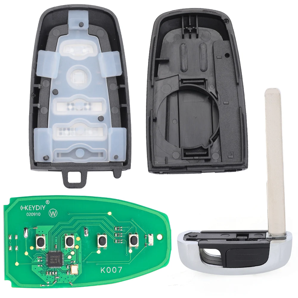 

KEYDIY Universal Smart Key 5 Buttons for KD-X2 Car Key Remote Replacement Fit for More than 2000 Models ZB21-4/ZB21-5