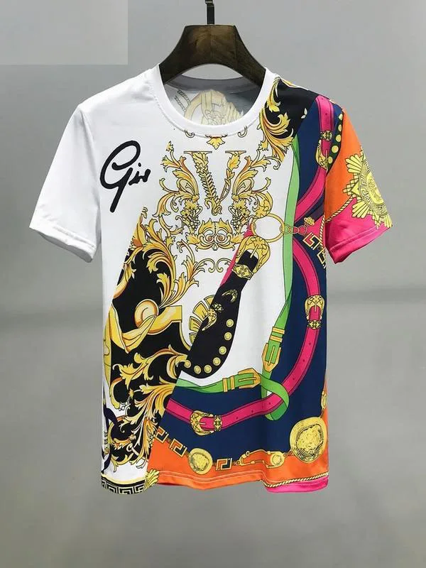 

Medusa Luxury Designer Brand Logo men's T-shirt short sleeve round neck pullover half sleeve Tshirts