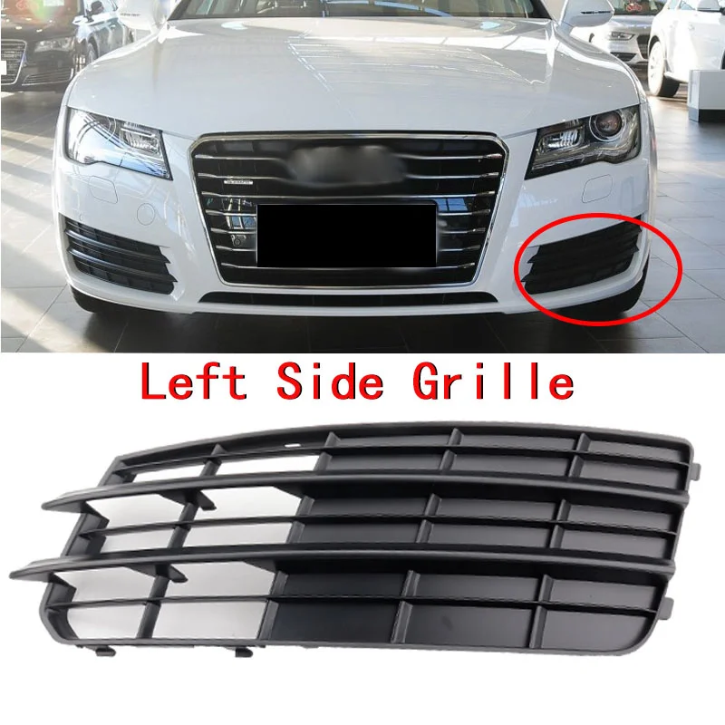 

WL автомобильный Стайлинг передний нижний бампер противотуманная фасветильник решетка для Audi A7 2011 2012 2013 2014 запасная черная противотуманная гоночная решетка