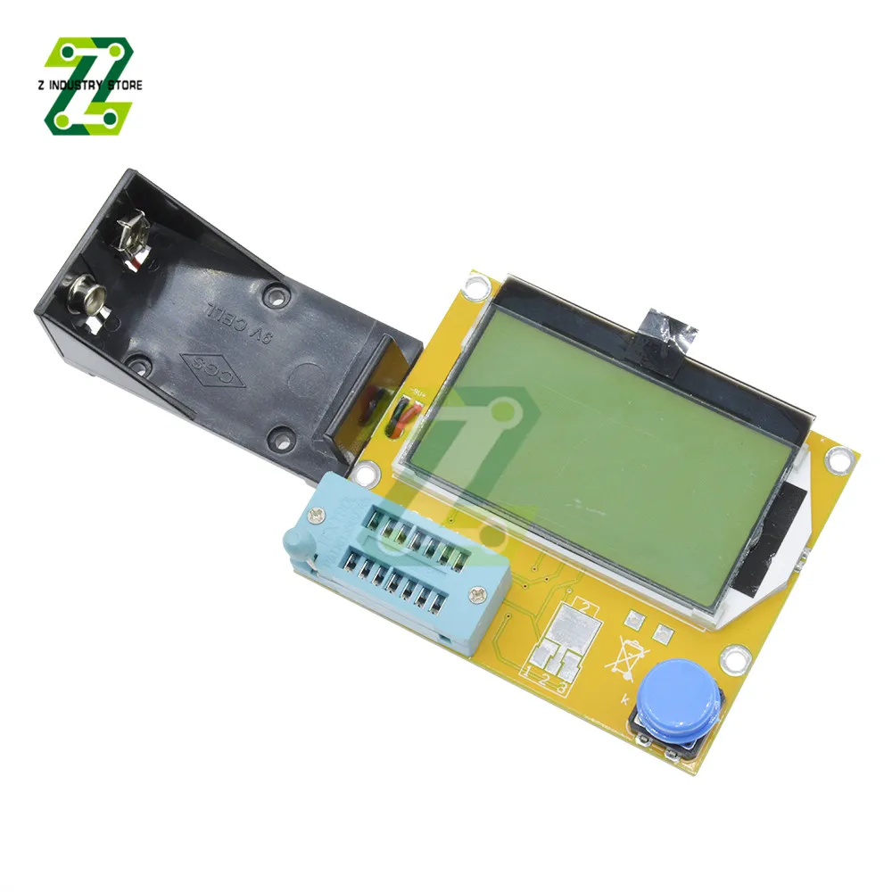 LCR-T4 Transistor Tester Mega328 M328 Diode Triode Capacitance Meter Multimeter For MOS PNP NPN LCR | Инструменты