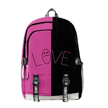 New Lil Peep Love Laptop Bag Backpack Teenagers popular Backpacks School Bags Travel Bags Oxford Water Resistant Dwaterproof Bag