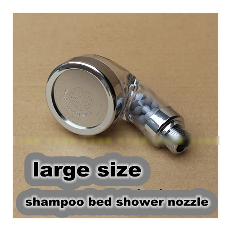 

Beauty Salon Big Shower Nozzle Shampoo Bed Handheld Short-handled Massaging Shower Rose Water Filter Barbershop SPA Sprayer Head