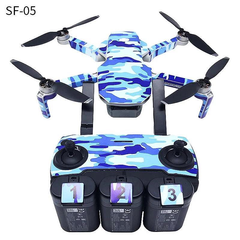 DJI Mavic Mini Royal мини-наклейка на корпус с пультом дистанционного управления все включено защитная пленка флуоресцентная Водонепроницаемая импортная бесшовная Защита от царапин