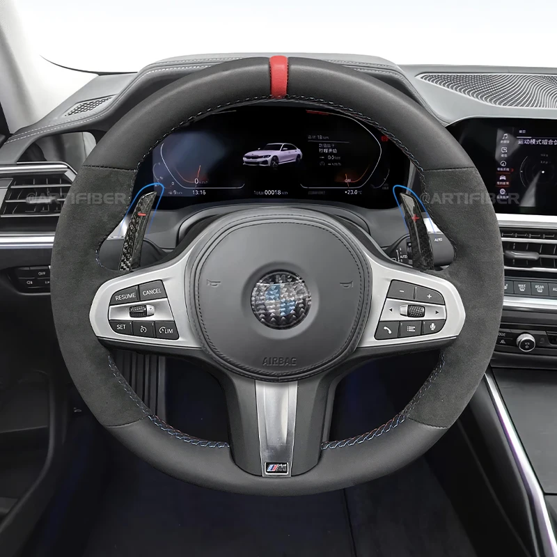 

Real Carbon Fiber Shift Paddle Shifter For BMW 5 series: G30 G31 G38, 6 series: G32, 7 series: G11 G12, 8 series: G14 G15 G16,