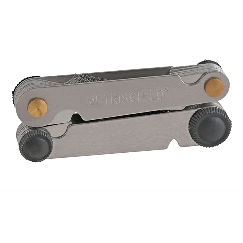 Измерительный прибор двухголовочный метрический для измерения шага резьбы