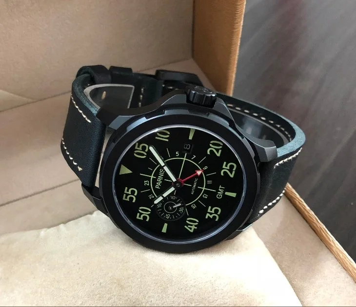 Мужские часы с сапфировым кристаллом 44 мм|Мужские механические часы| |