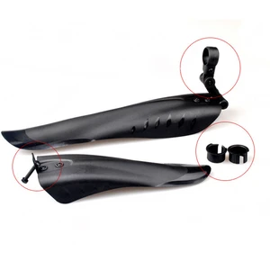1 Pair Universal Mountain Road Bicycle Front Rear Mudguard Fender Bike Tire Wheel Removable Protecto