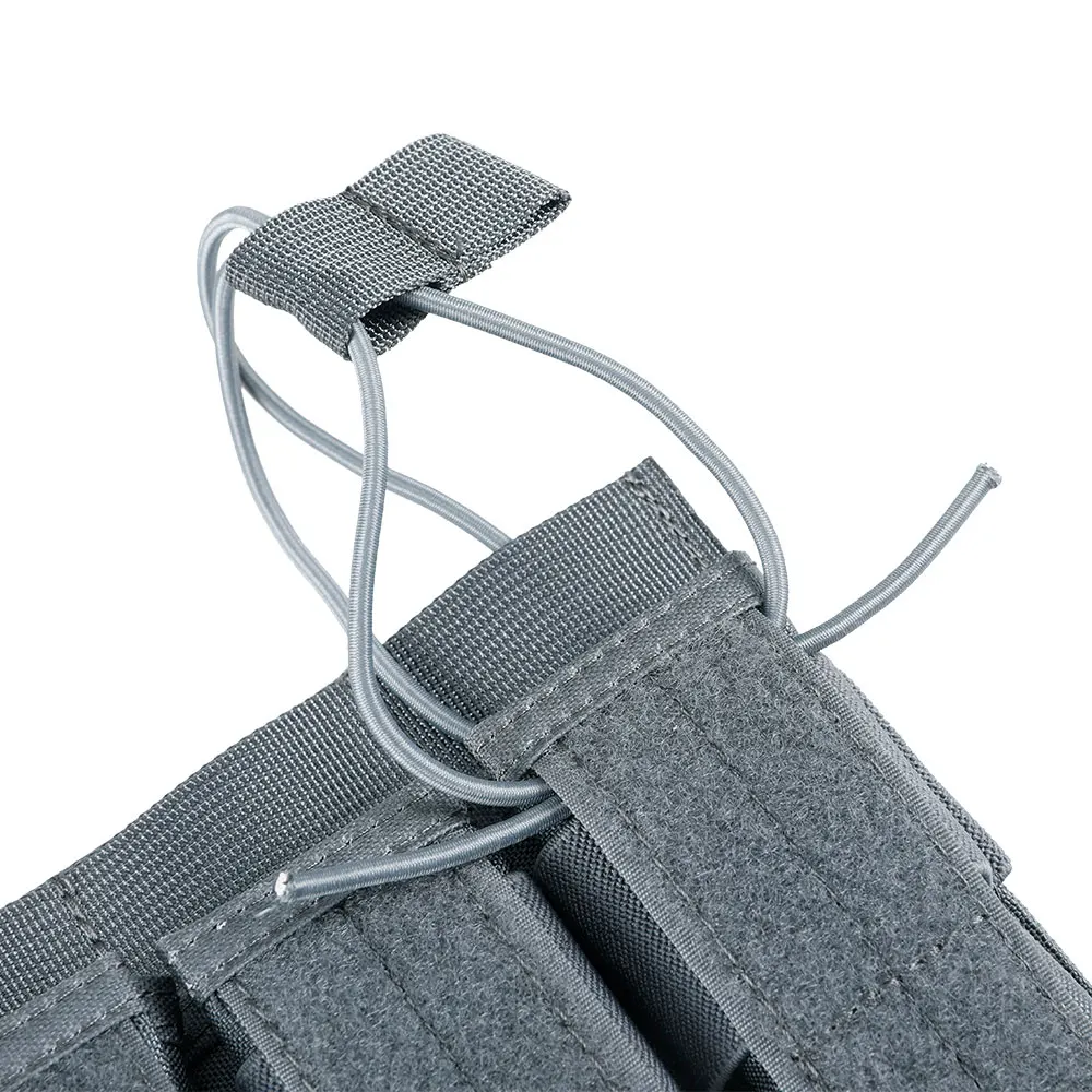Отлично Элитные бизань Открытый тактический тройной KRISS/MP7 журнал нагрудная сумка Военная Сумка Molle сумка Охотничьи аксессуары сумки