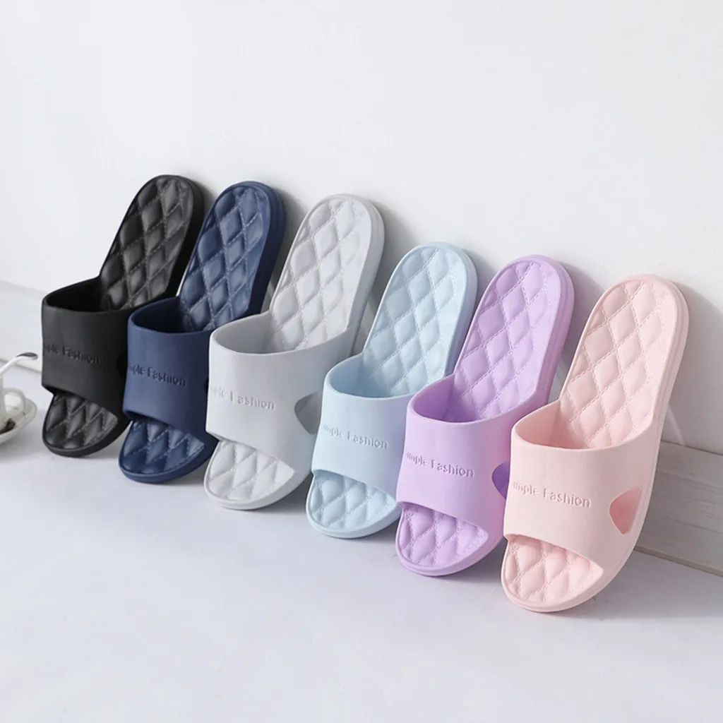 Мужские однотонные Нескользящие шлепанцы мужские обувь для душа флип тапочки #