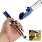 1 шт. алюминиевый паяльный присоска, инструмент для демонтажа, ручка, синее устройство для удаления, Вакуумный паяльник, отвод для мощной функции