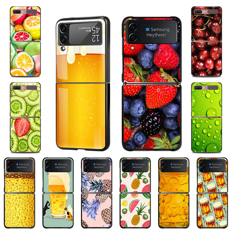 

Чехол для Samsung Galaxy Z Flip Flip3, роскошный высококачественный черный чехол для телефона, Жесткий Чехол