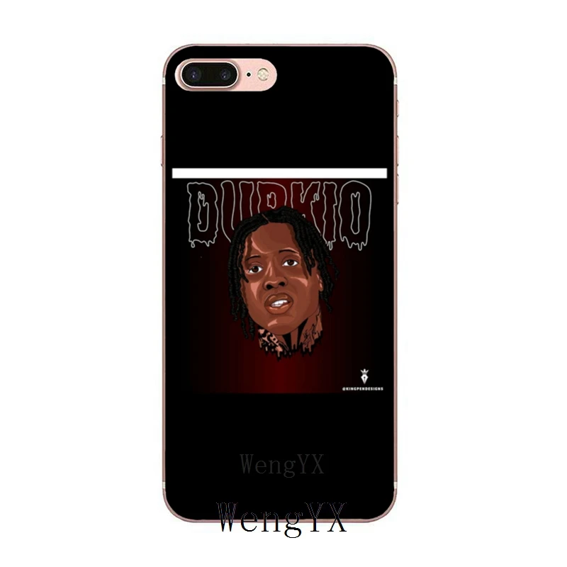 Мягкий силиконовый чехол rapper Lil Durk для iPhone 11 Pro XS Max XR X 8 7 6 6S Plus 5 SE|Бамперы| |