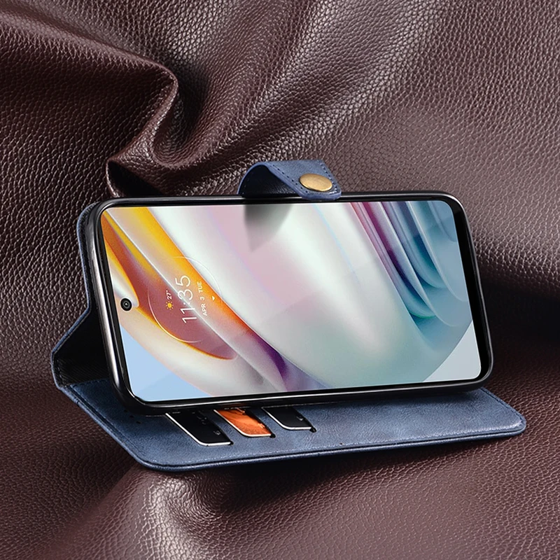 

Itgoogo Case For Motorola Moto G60 Hight Quality Flip Leather Cover For Moto G40 Fusion Wallet Phone Case Coque