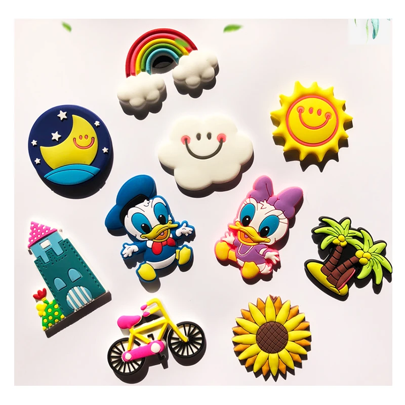 Мультяшные мягкие набор магнитов на холодильник детские наклейки 3d Милые цифры