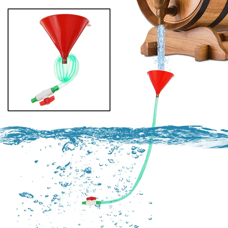

Пластиковая трубка-воронка для пива, 60 см