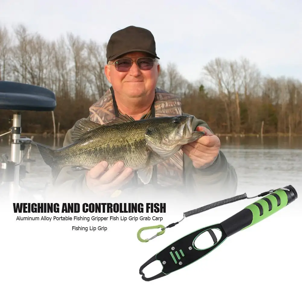 

Multi-Functions Fish Controller Fishing Gripper TPR Anti-skid Handle Safety and Reliability Fish Lip Grip Fishing Equipment