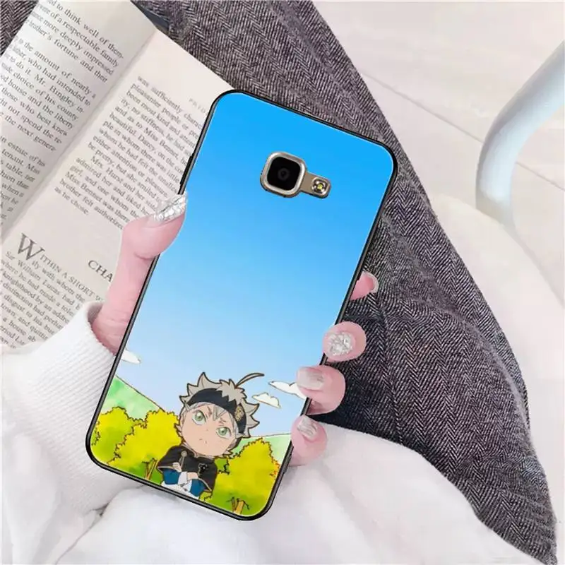 

black clover Phone Case For Samsung Galaxy A30 A20 S20 A50S A30S A71 A10 A10S A7 A8 A6 plus Cases