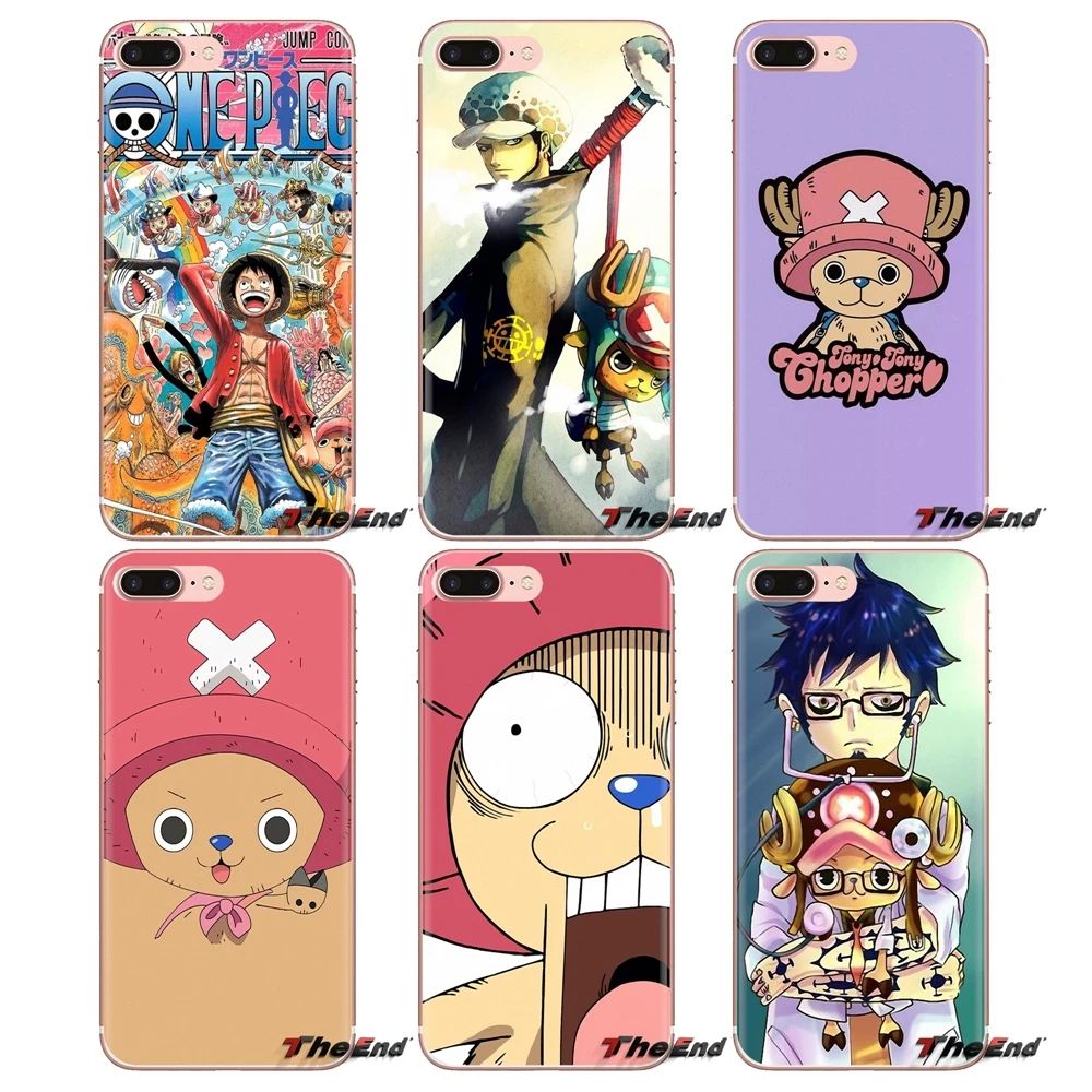 anime One Piece luffy Law Chopper Silicone Shell Cover For Samsung Galaxy S3 S4 S5 Mini S6 S7 Edge S8 S9 S10 Plus Note 3 4 5 8 9 |