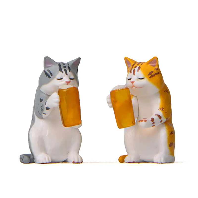Мини пивной Кот Украшения для приборной панели автомобиля Автомобили Интерьер