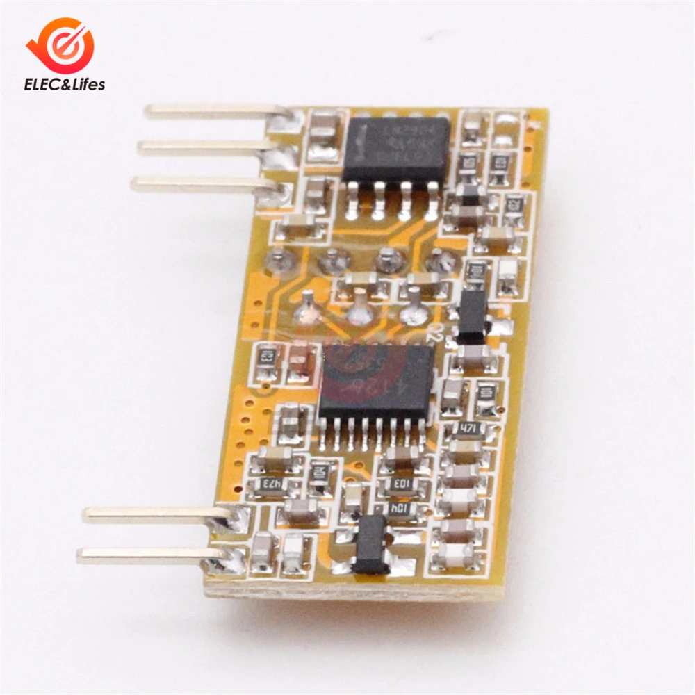 Модуль беспроводного приемника RXB8 RXC6 RXB6 RXB14 RXB12 433 МГц для Arduino AVR 3 3-5 5 В Superheterodyne rxb6 -
