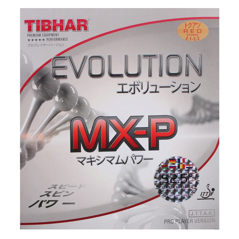 TIBHAR EVOLUTION ELP MXP FXP резиновая губка для настольного тенниса (пинг понга)|Ракетки