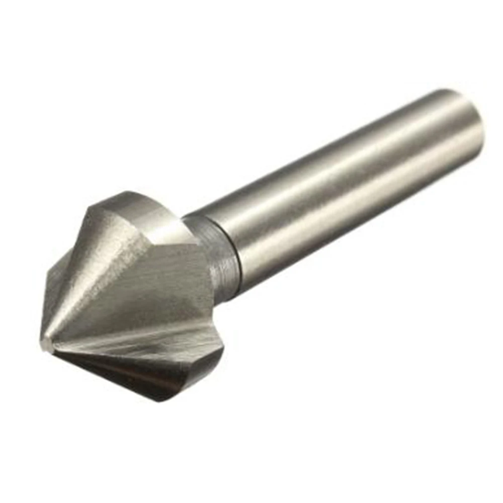 

Round Handle 3 Flute 6 Pcs/set Chamfer Bevel Edge Cutter Tool HSS Workshop Tool