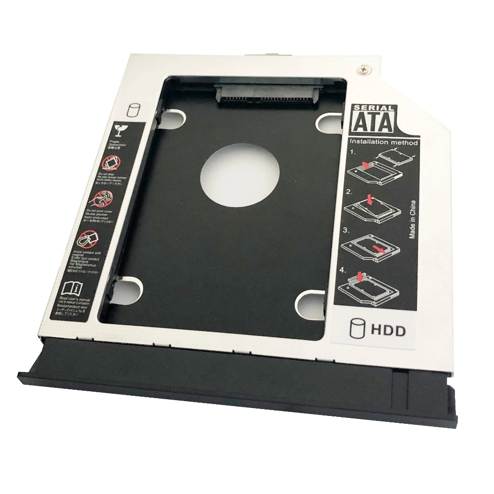 Переходник для модуля SATA 2 го жесткого диска SSD HDD Lenovo ThinkPad E440 E540 E431 E531 с рамкой и