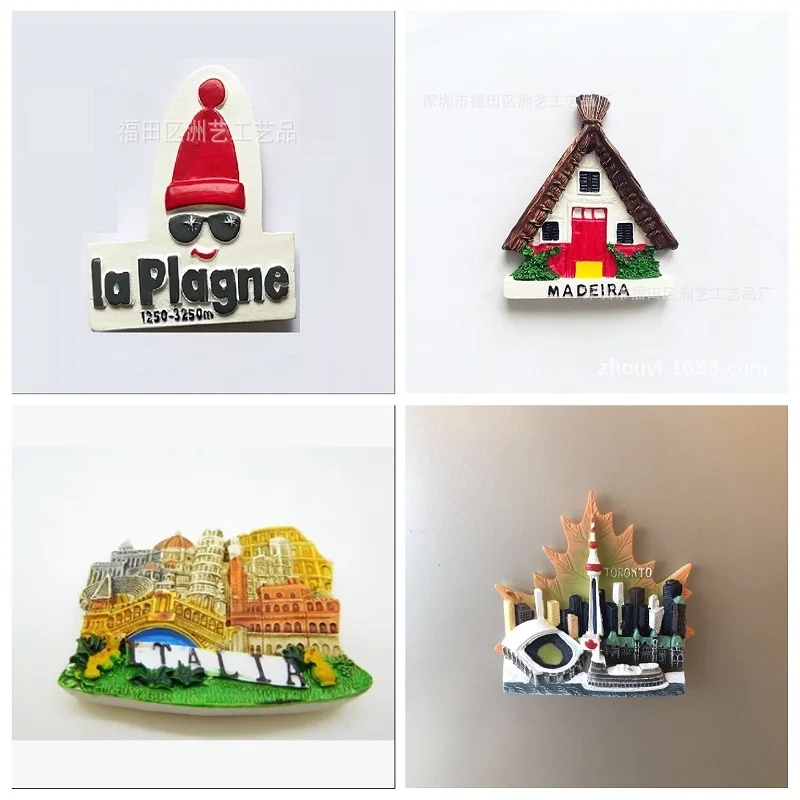 3d резиновые магниты Италия Pisa tour Toronto кленовый лист магнитная наклейка на