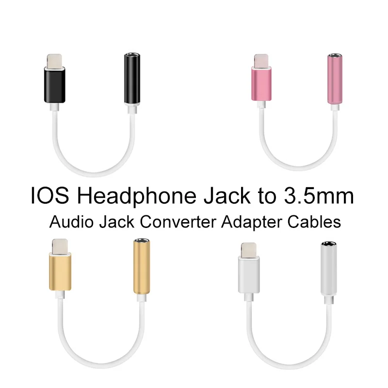 

Type C / ios 3.5 Jack Earphone Audio Aux Cable for iPhone 12 xiaomi huawei USB-C to 3.5mm Headphones Adapter For Samsung S10 S20