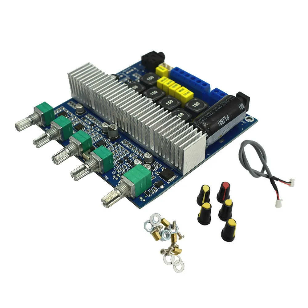 Новый TPA3116 2 1 DC 12 V 24 домашний аудио сабвуфер Pioneer с Мощность Плата усилителя 2x50 Вт +