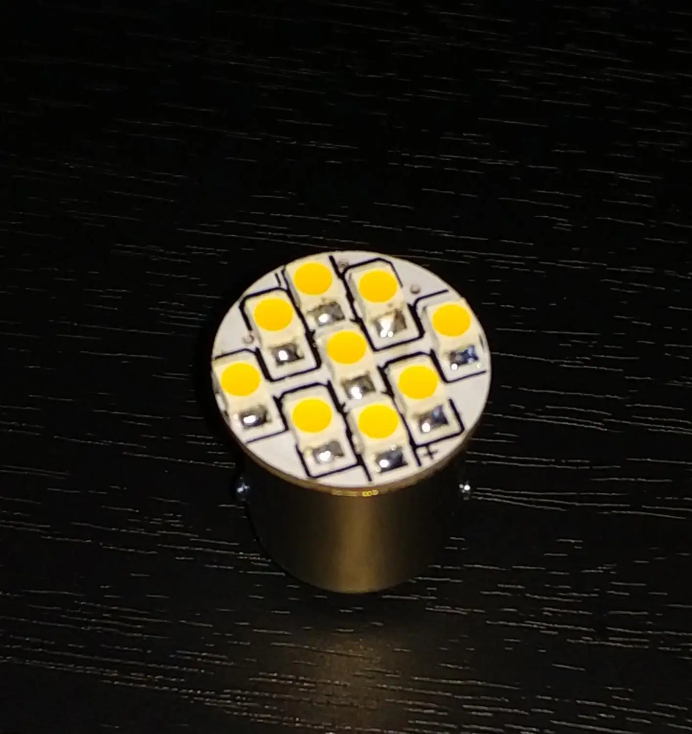 

BA15S 9 SMD 3528, светодиодная лампа с быстрой вспышкой, 12 В постоянного тока