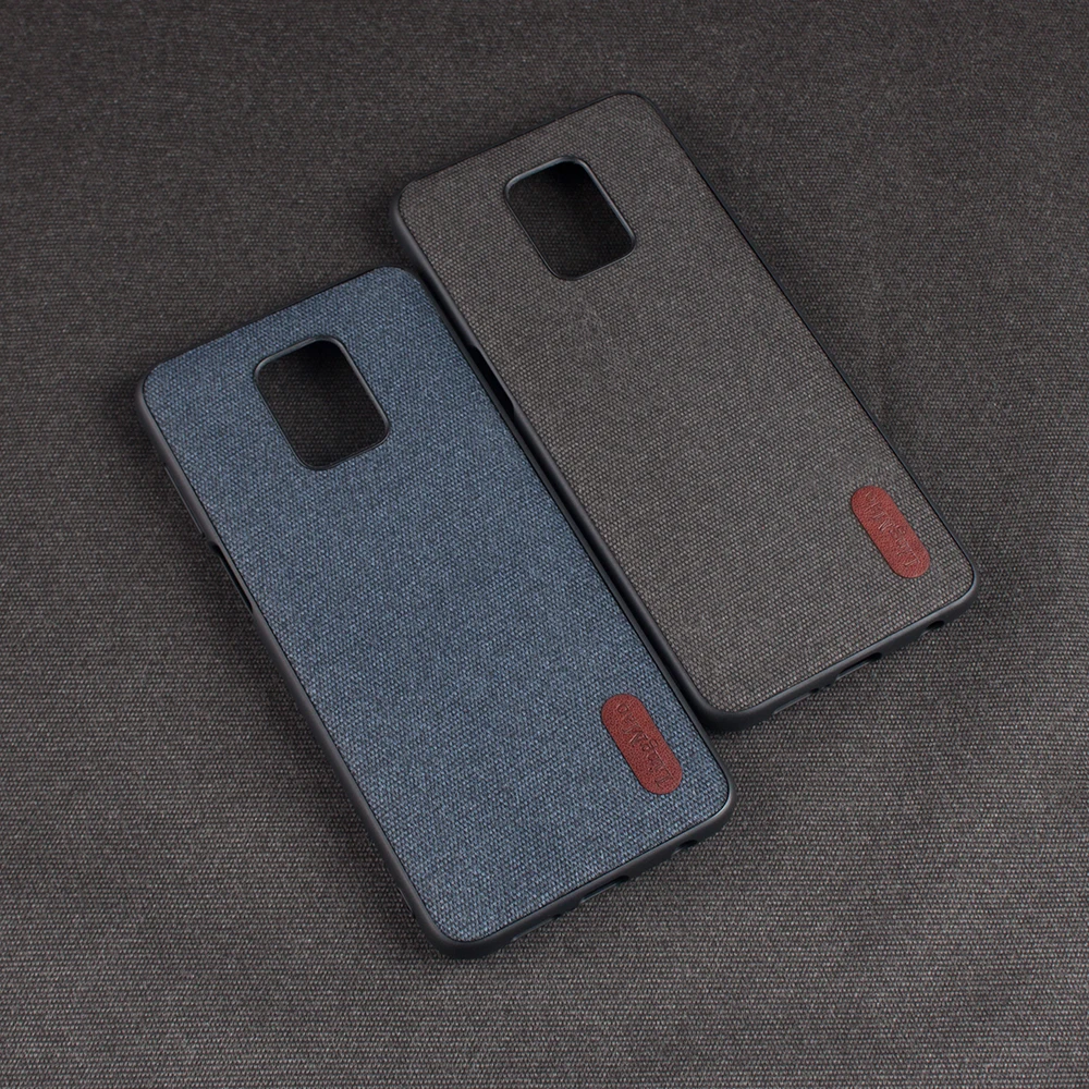 back cover For xiaomi redmi note 9 Pro phone case fabric Holder silicon shockproof 9s max shell |