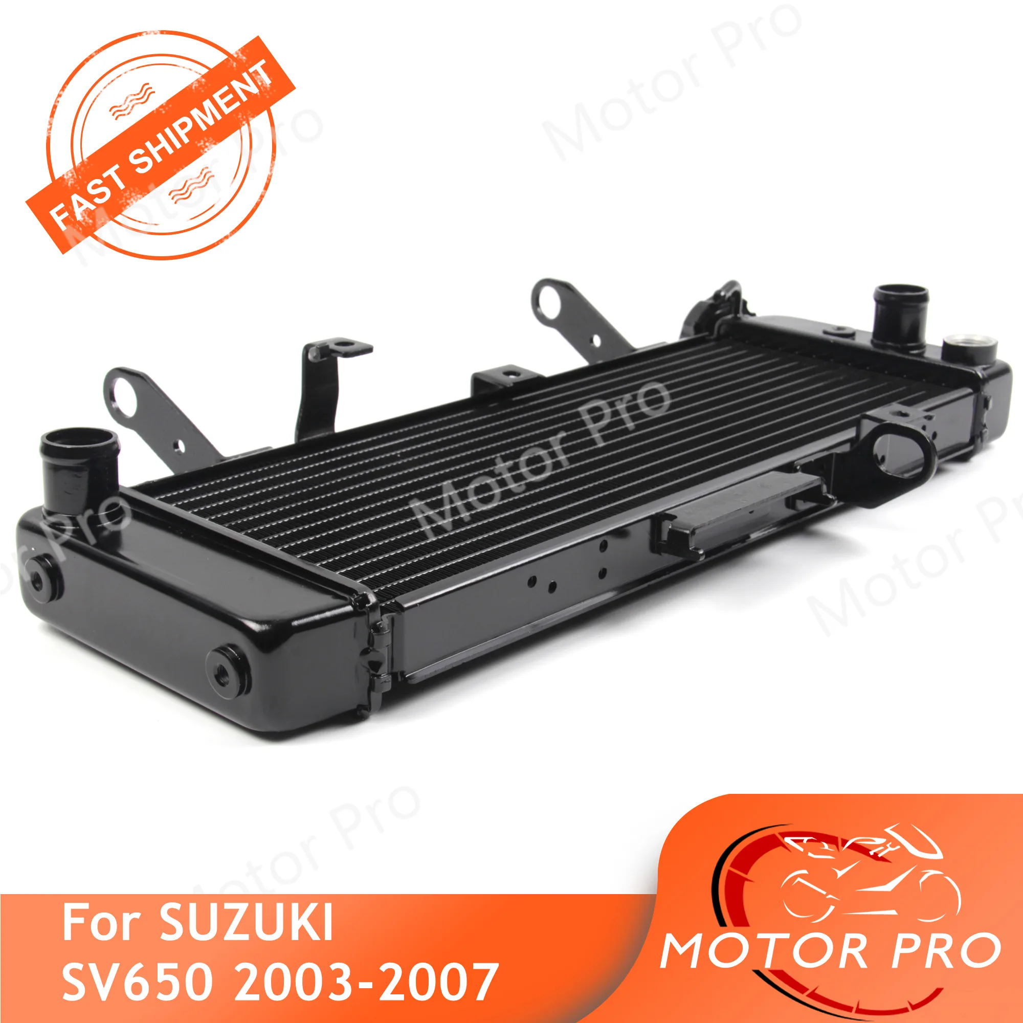 Radiator For Suzuki SV650 2003 - 2007 Cooling Cooler Motorcycle Replacement Accessories SV 650 Black 2004 2005 2006 03 04 05 06 |