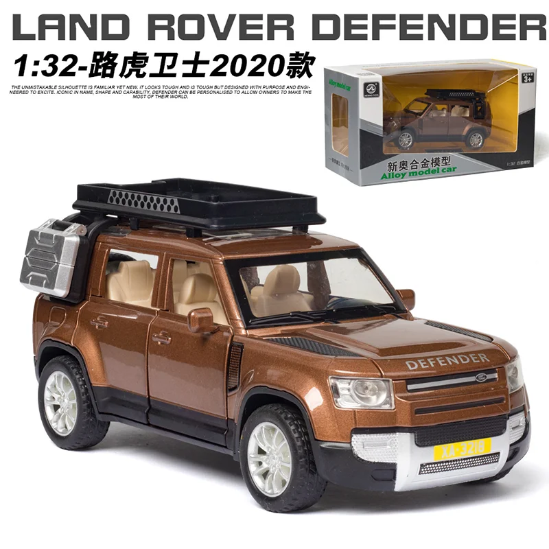

Bisney 1:32 New Land Rover Defender SUV Car Off-Road Vehicles Model Children's Toy Car Products Gifts for Boys Adults Collection